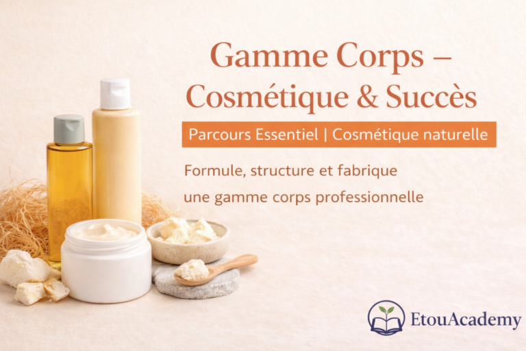 Gamme Corps – Cosmétique & Succès – Parcours Essentiel