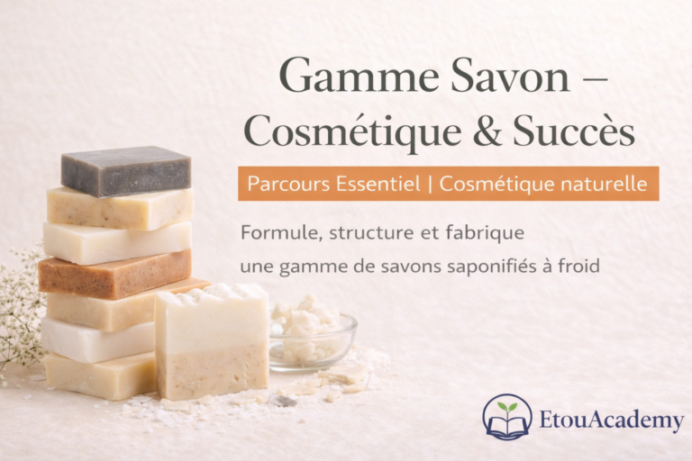Gamme Savon – Cosmétique & Succès – Parcours Essentiel
